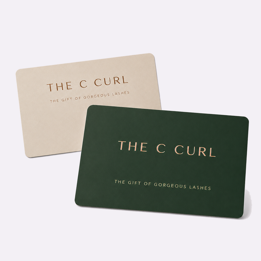 The C Curl - The Gift (card) of Gorgeous Lashes