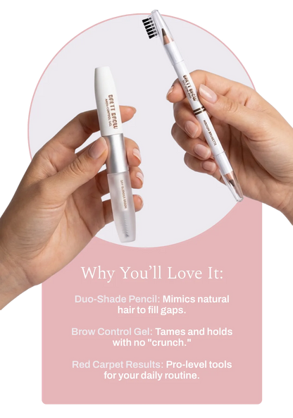 Brett Brow Pencil + Control Gel