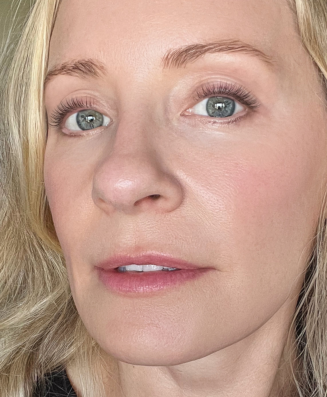 Lashes after using The C Curl