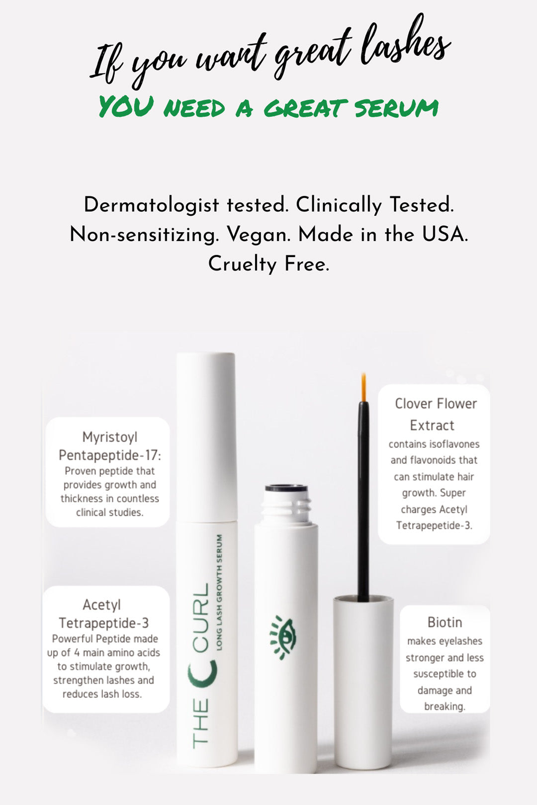 Long Lash Growth Serum