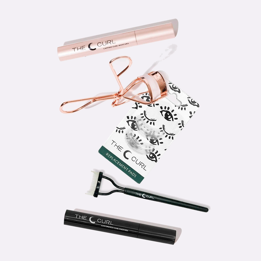 The five products in All the happy things!