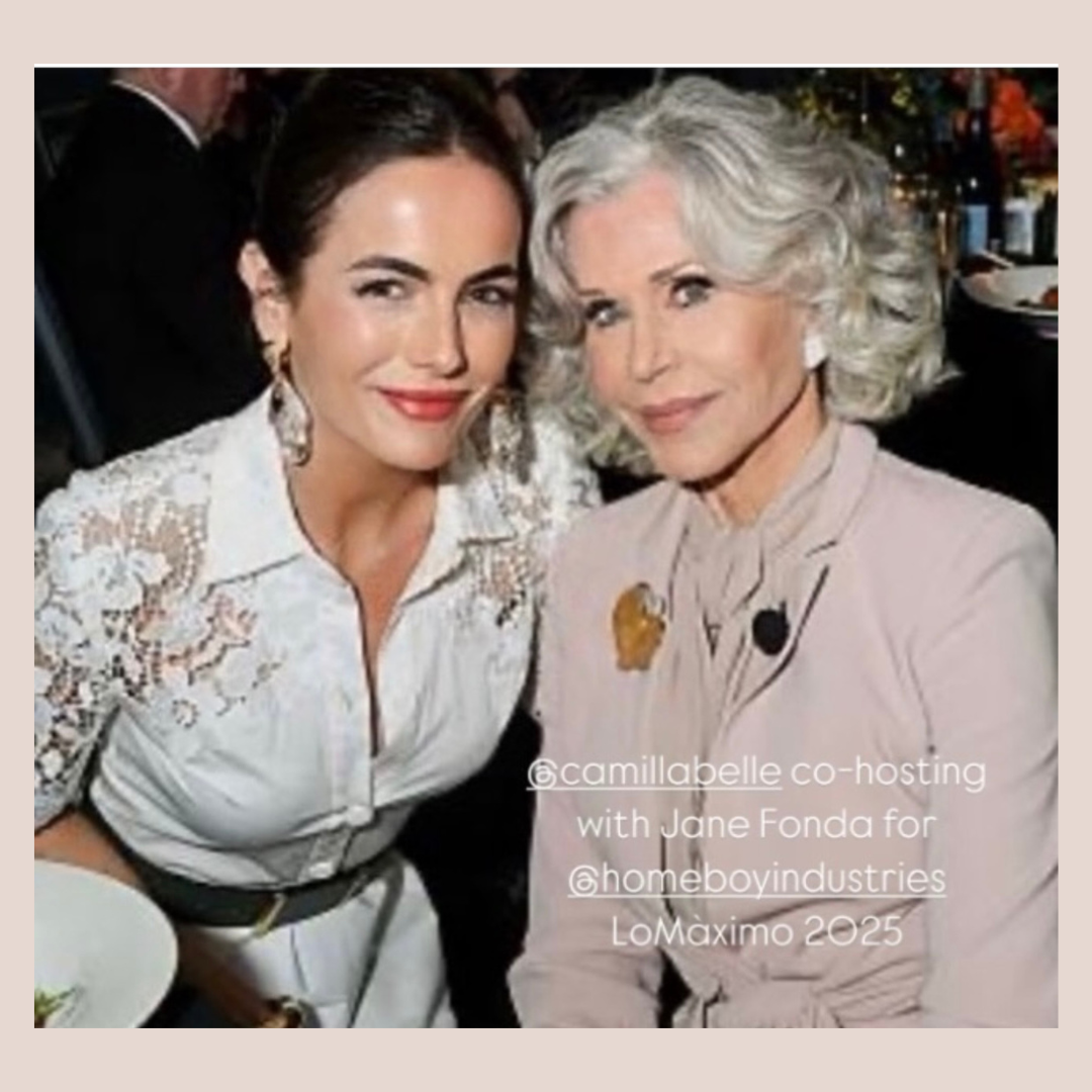 Camilla Belle with Jane Fonda