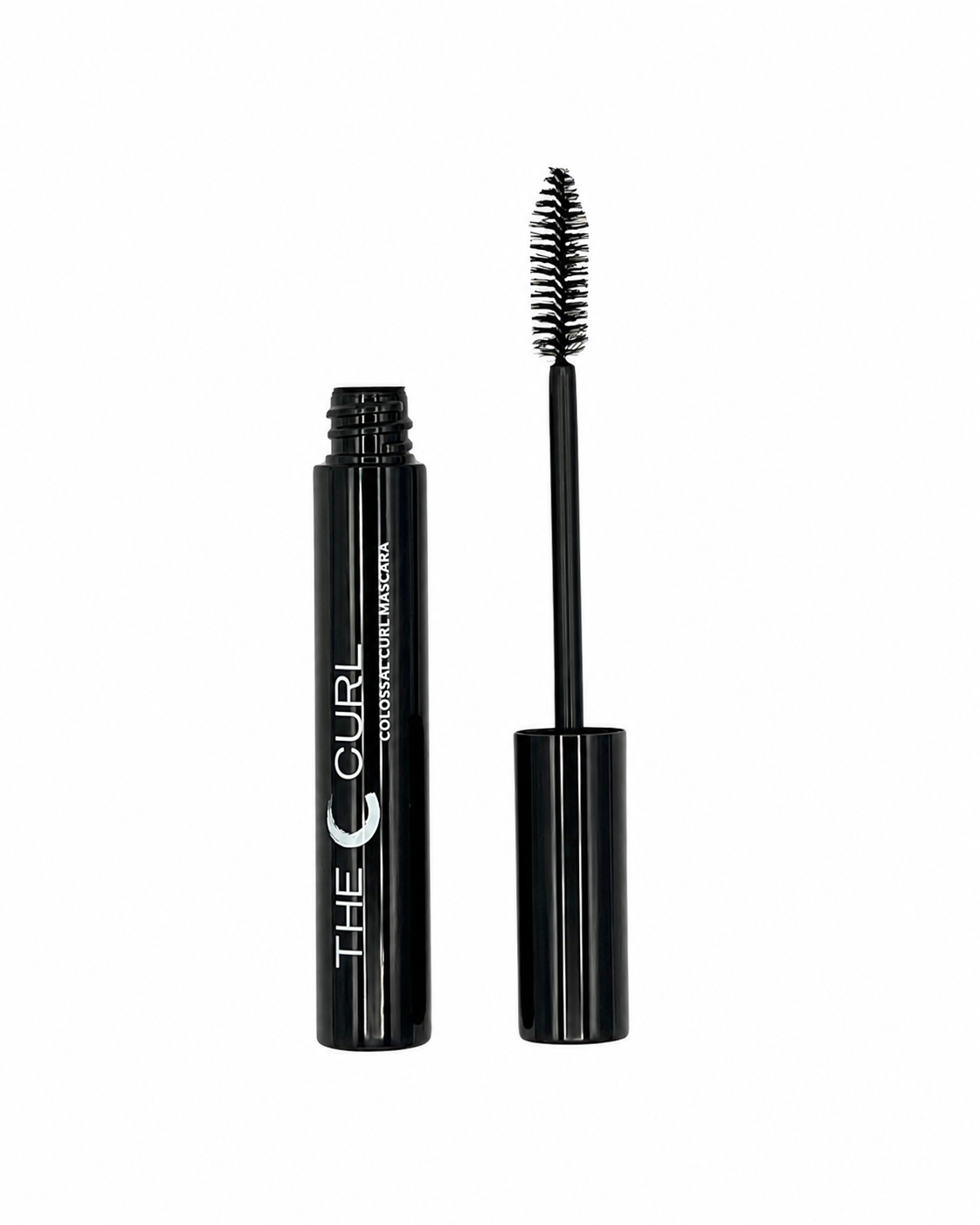 Opened Colossal Curl Mascara with tapered brush