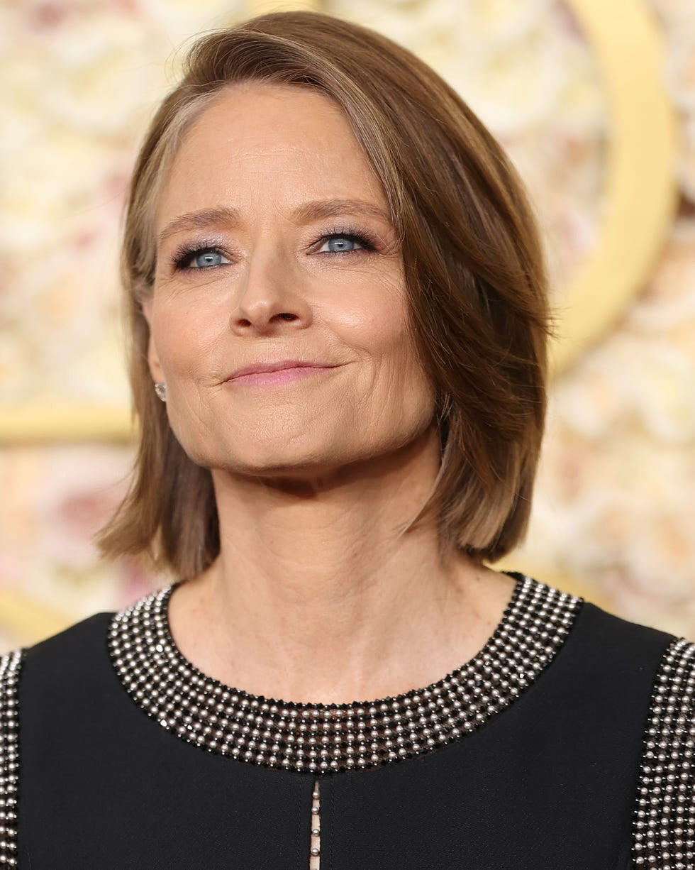 Jodie Foster with softly lifted lashes