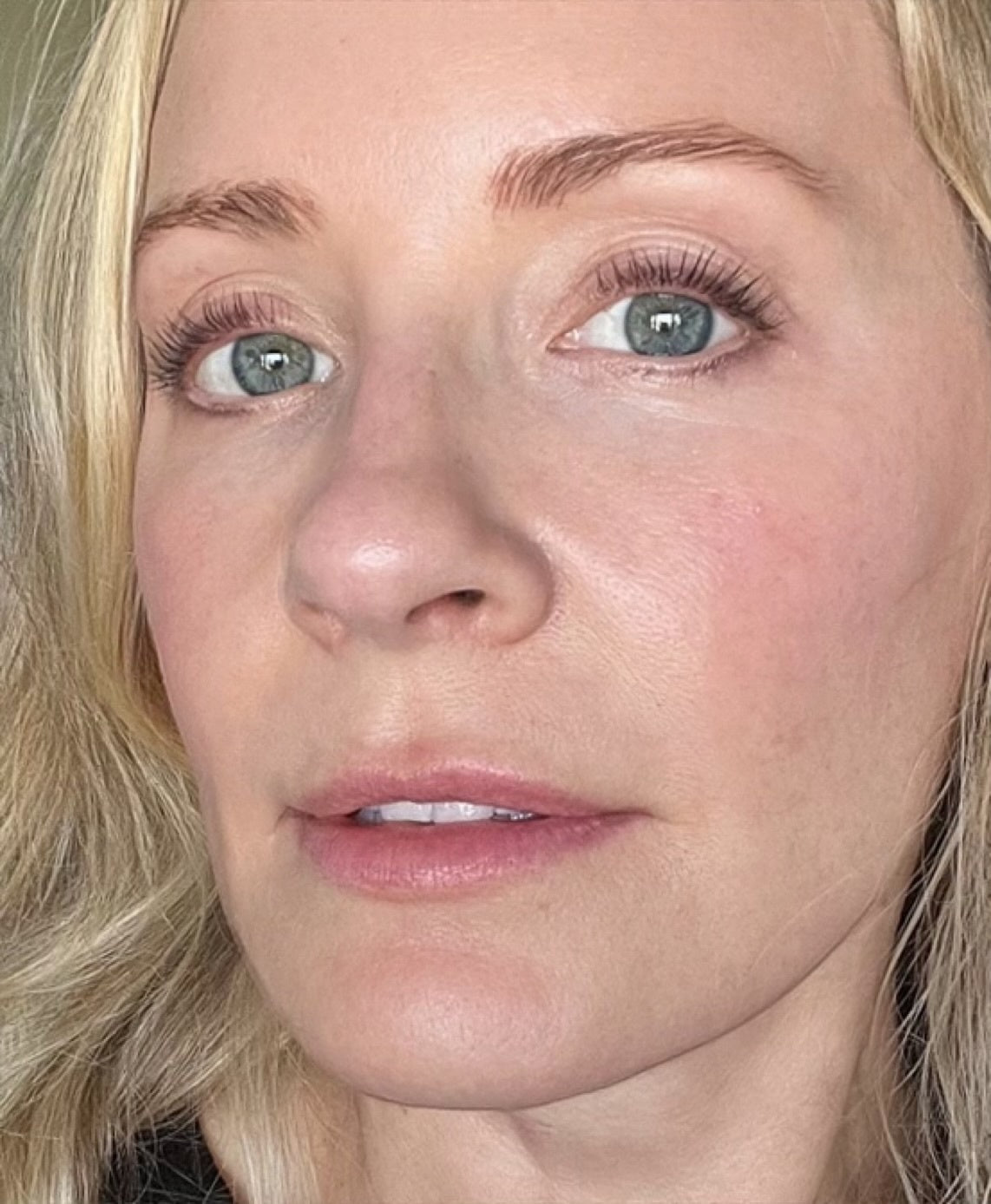 Lashes after using The C Curl